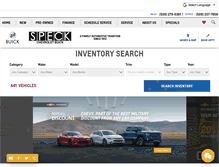 Tablet Screenshot of cspeckmotors.com